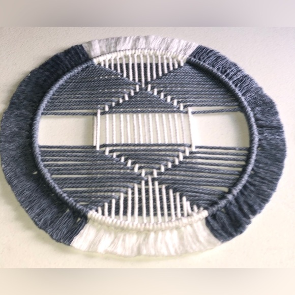 Boho Macrame Wall Hanging Decoration - Set of 2 - Picture 4 of 6